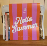 کیف آرایشی Hello Summer ترنسپرنت-نارنجی