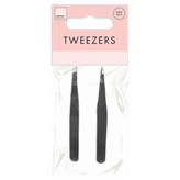 موچین ابرو ست دوتایی استیل TWEEZERS